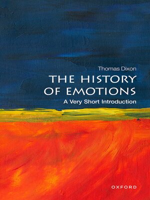 cover image of The History of Emotions